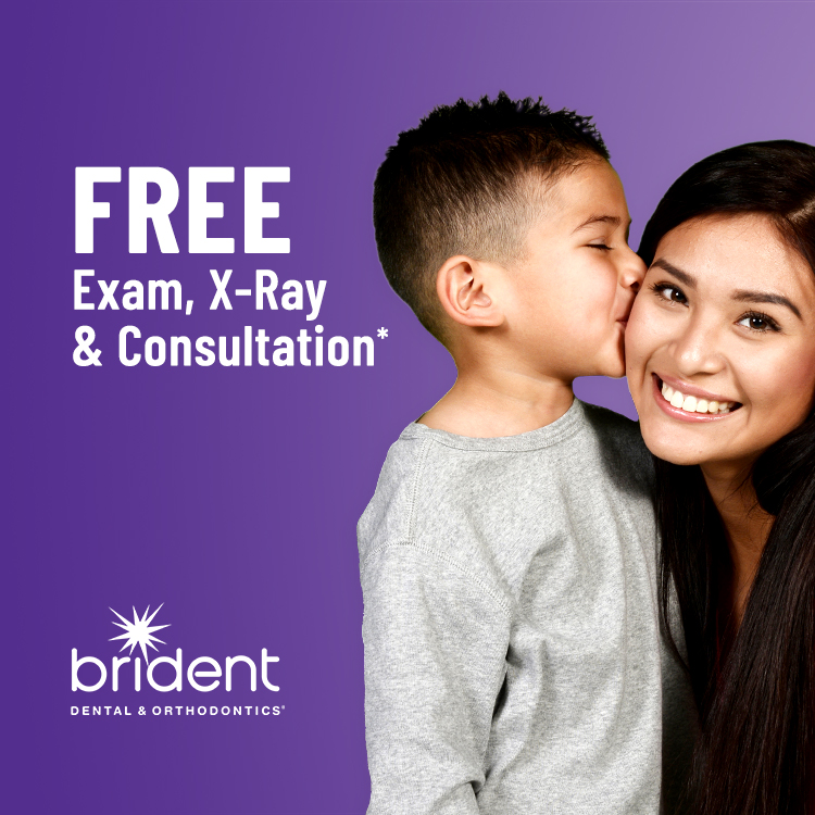 Free exam, X-ray and consultation*